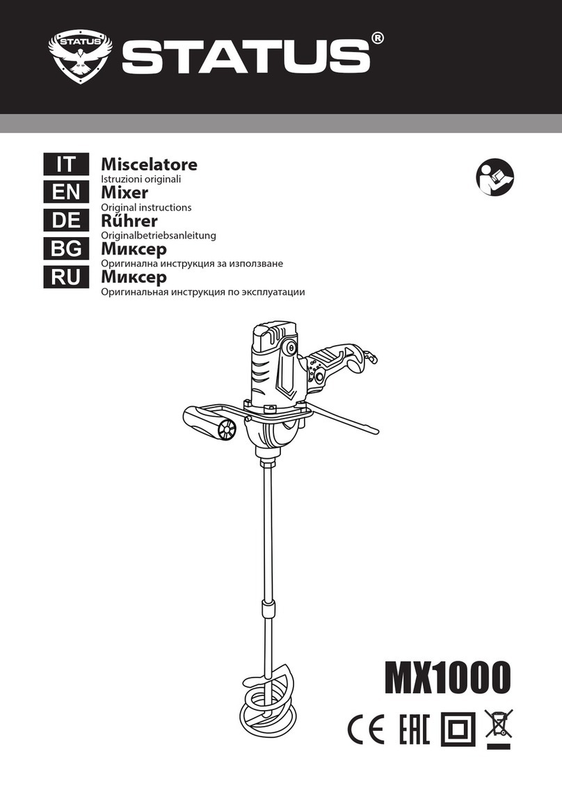 Status MX1000 Original instructions