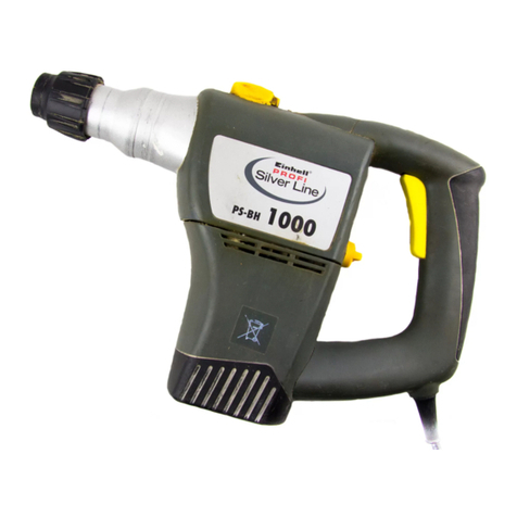 EINHELL PROFI Silver Line PS-BH 1000 operating instructions