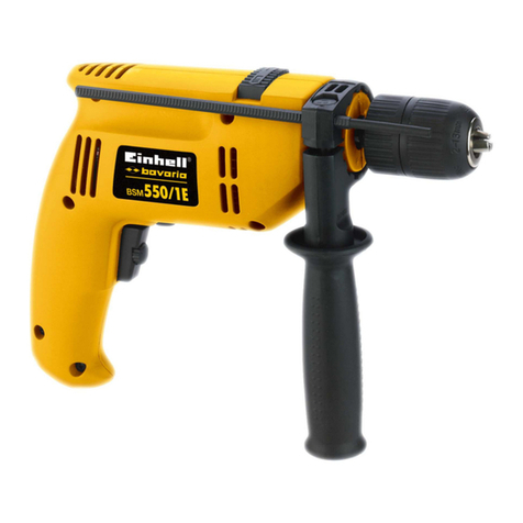 EINHELL Bavaria BSM 550/1 E operating instructions