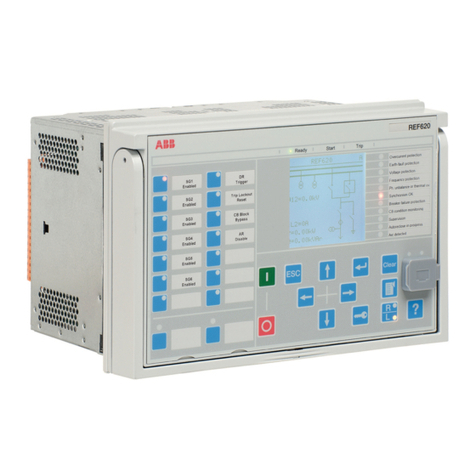 ABB Relion 620 Series User manual
