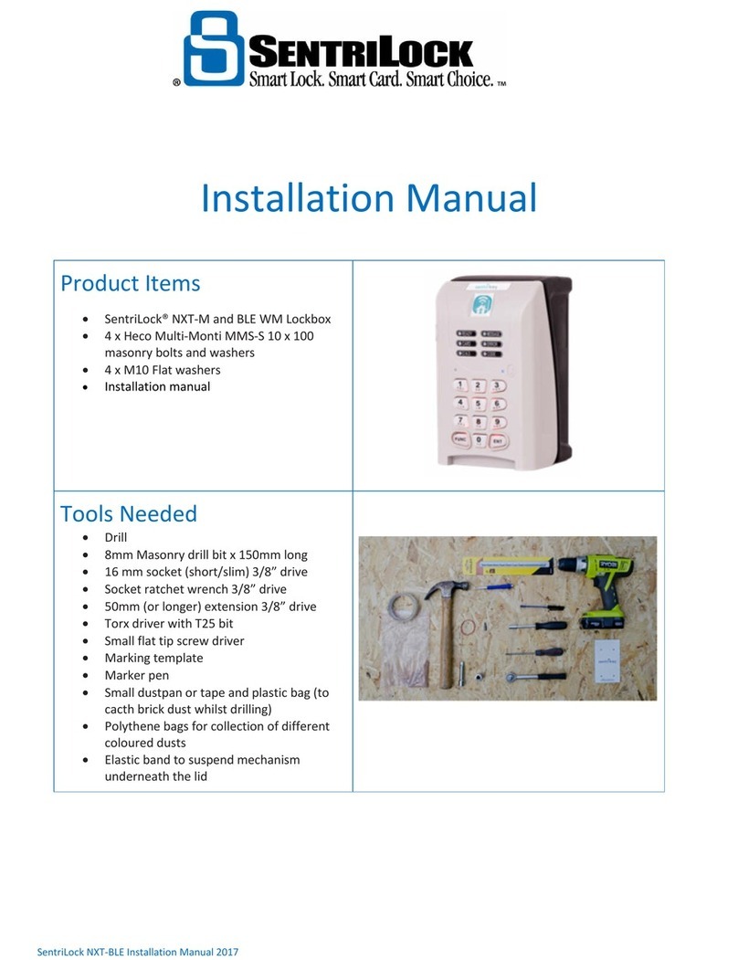 Sentrilock NXT-M User manual
