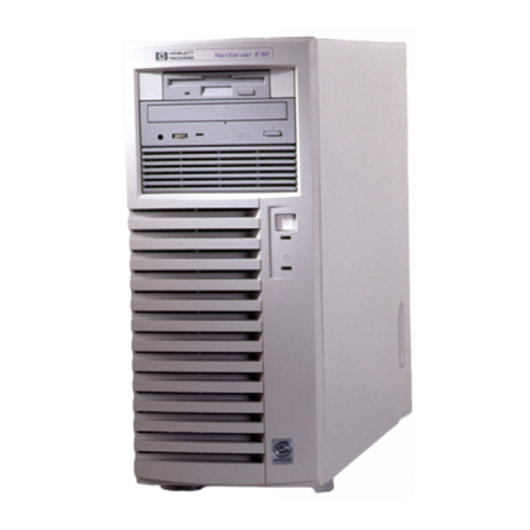 HP NetServer E60 User manual