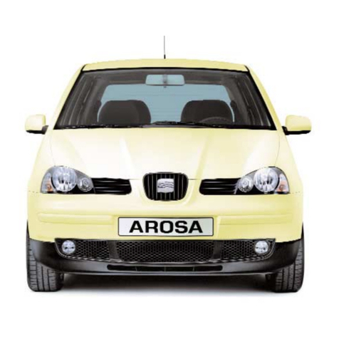 Seat Arosa 2003 User manual