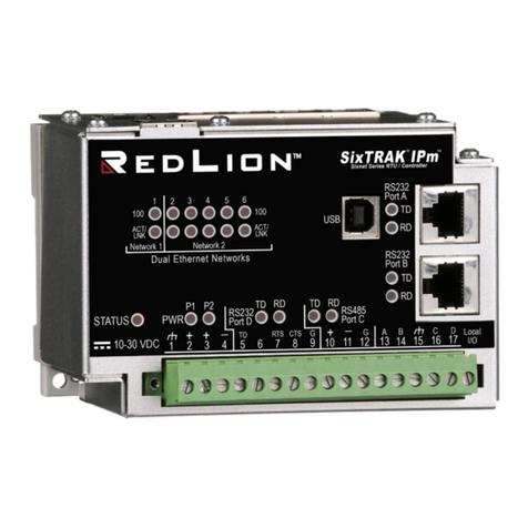 red lion Sixnet ST-IPm-8460 Hardware guide