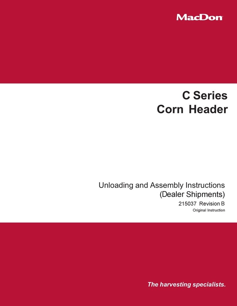 MacDon C Series User manual MacDon C Series User manual