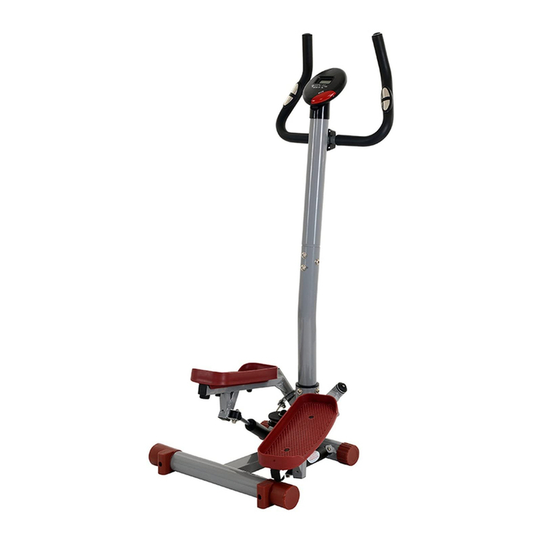 Christopeit Sport Twist'n Step Plus Assembly and exercise instructions