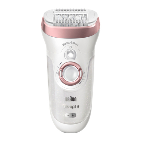 Braun Silk epil 9 SkinSpa User manual