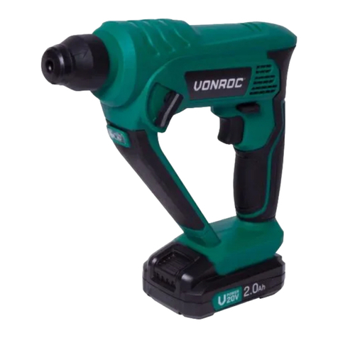 VONROC RH501DC Original instructions