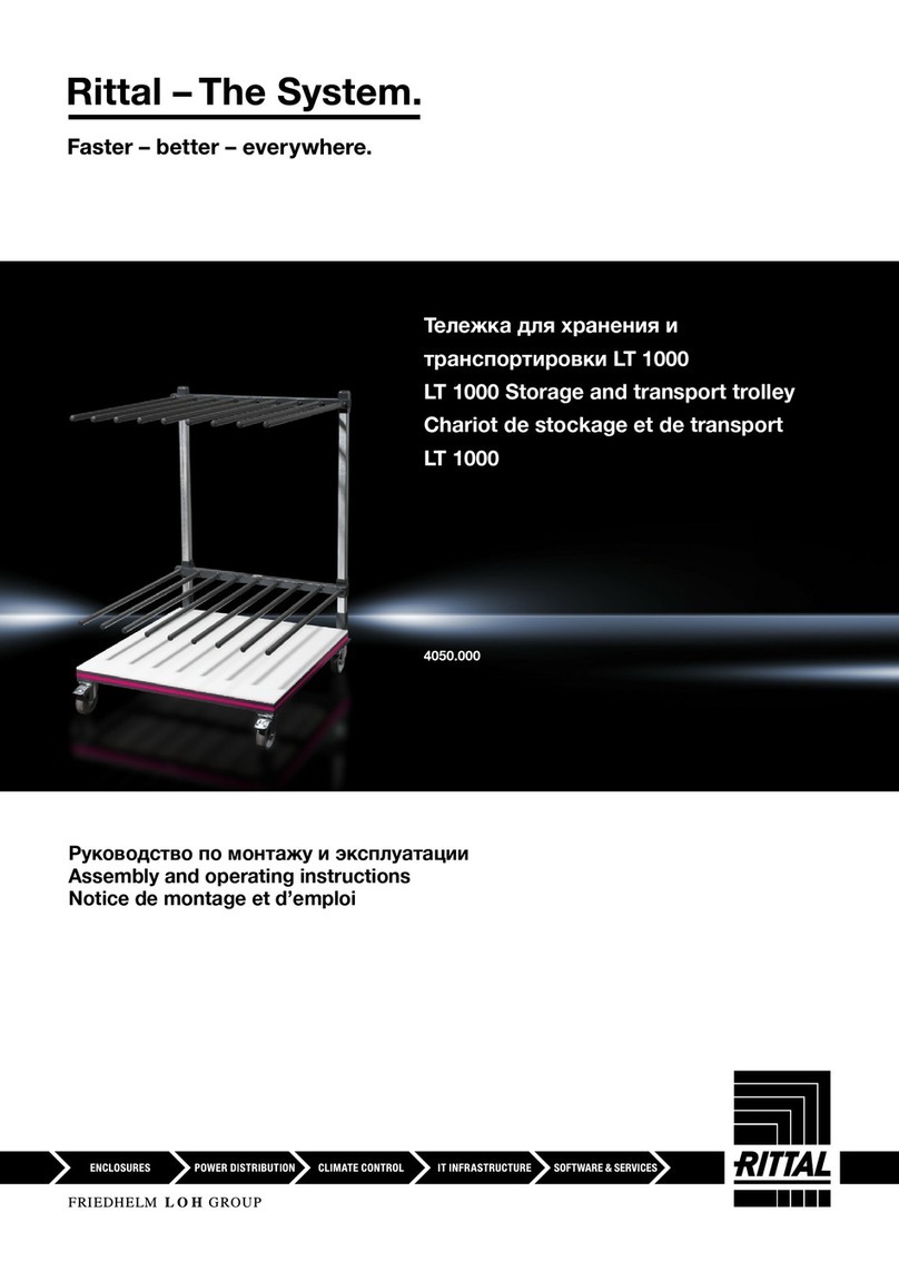 Rittal LT 1000 Assembly and operating instructions