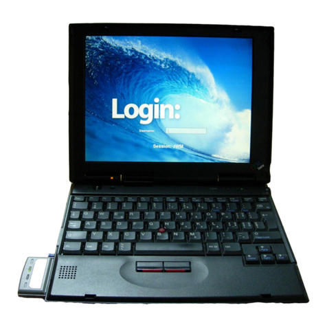 IBM ThinkPad 240X Owner's manual