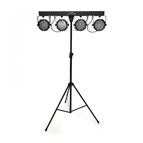 KAM LED PARTYBAR V2 instruction manual