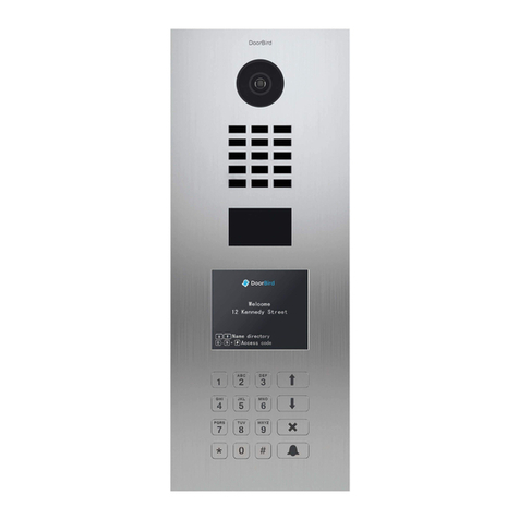 DoorBird D21 Series manual