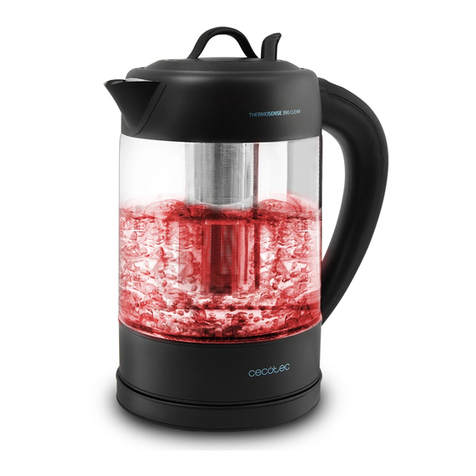 cecotec ThermoSense 390 Clear User manual