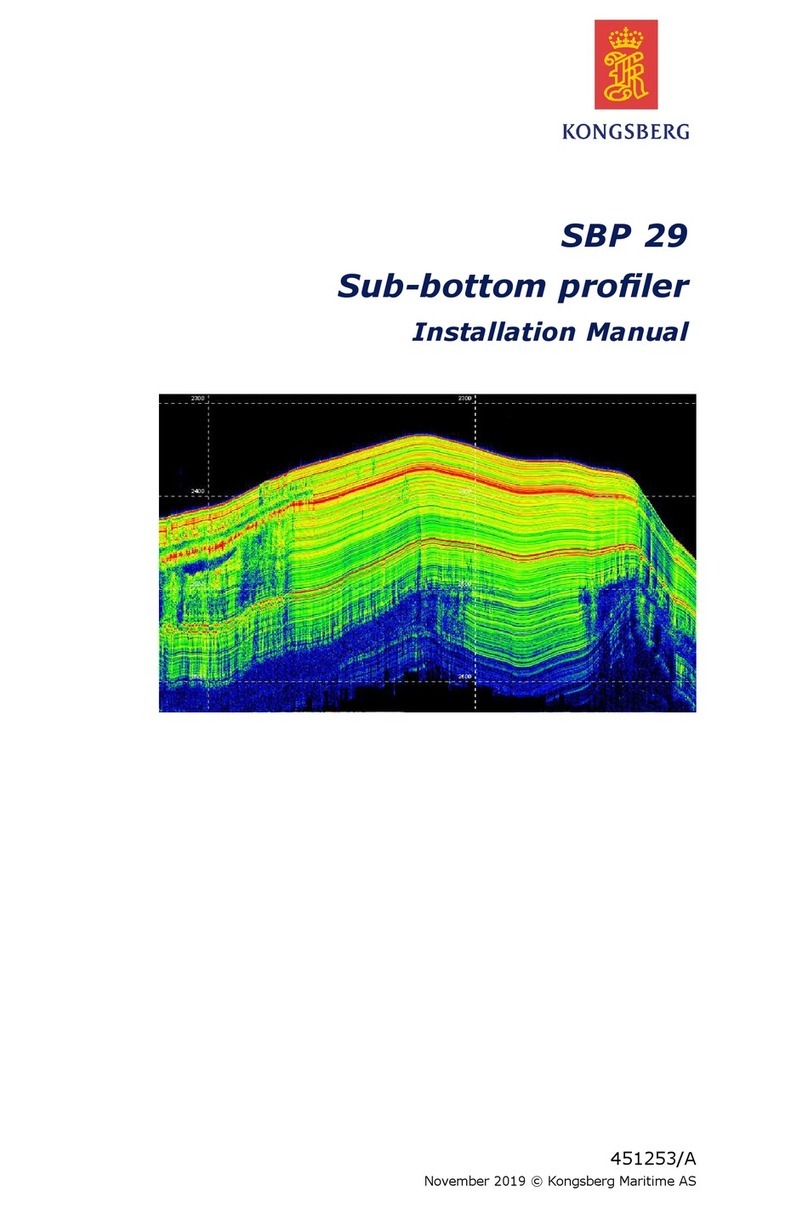 Kongsberg SBP 29 installation manual