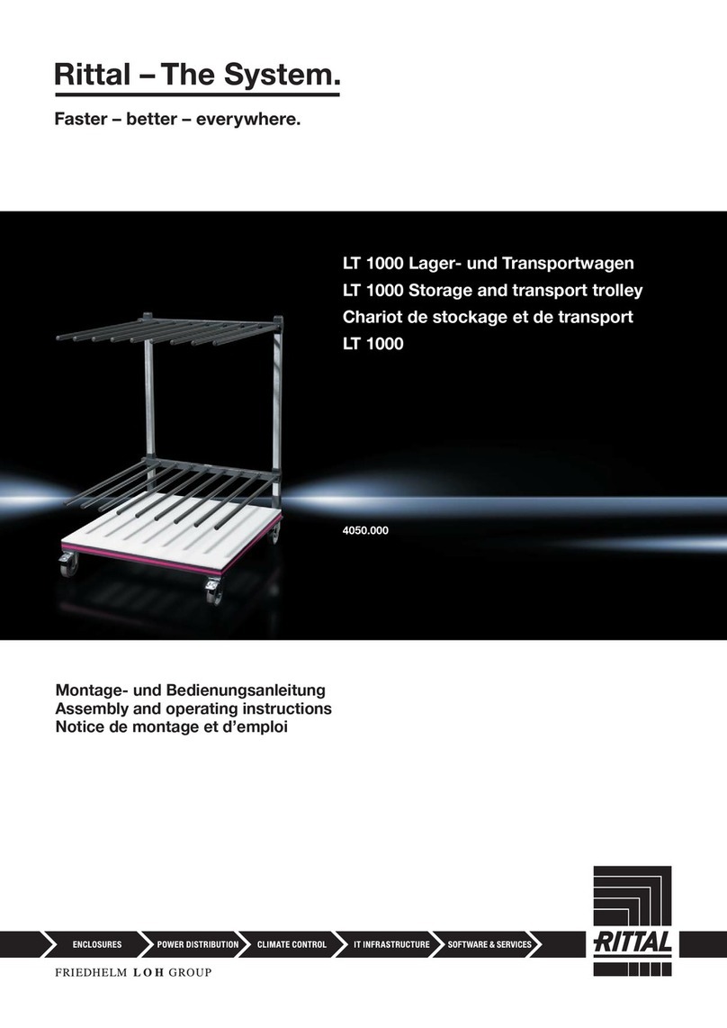 Rittal LT 1000 Assembly and operating instructions