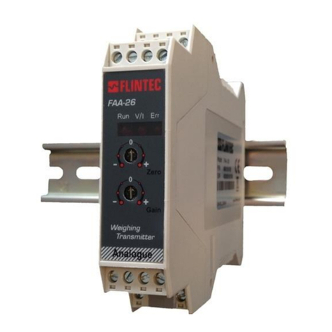Flintec FAA-26 Technical manual