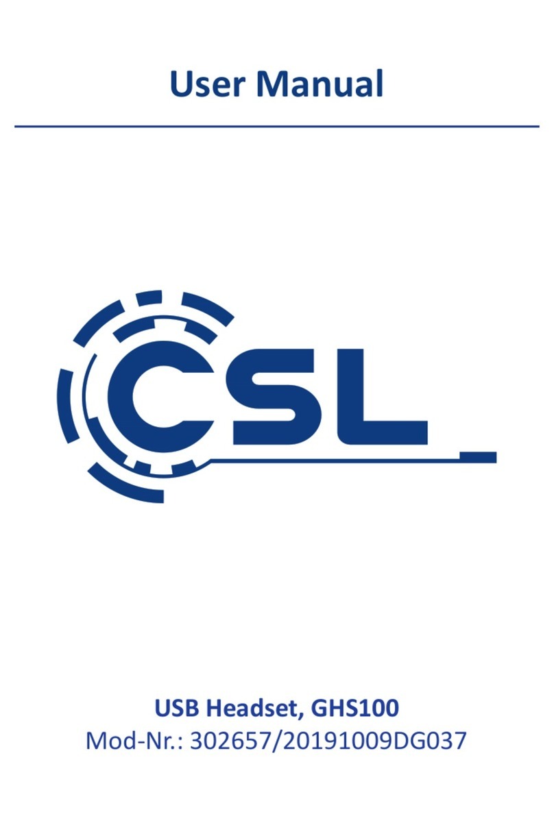 CSL GHS100 user manual