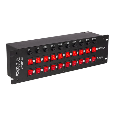 Ibiza LC1010F User manual