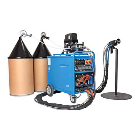 Metallisation ARC150-2310D operating manual