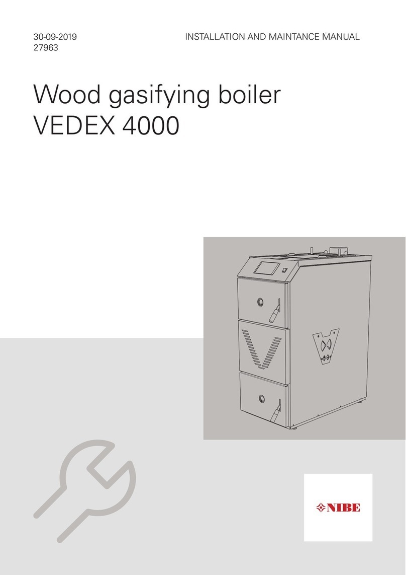 Nibe VEDEX 4000 Installation and maintenance manual