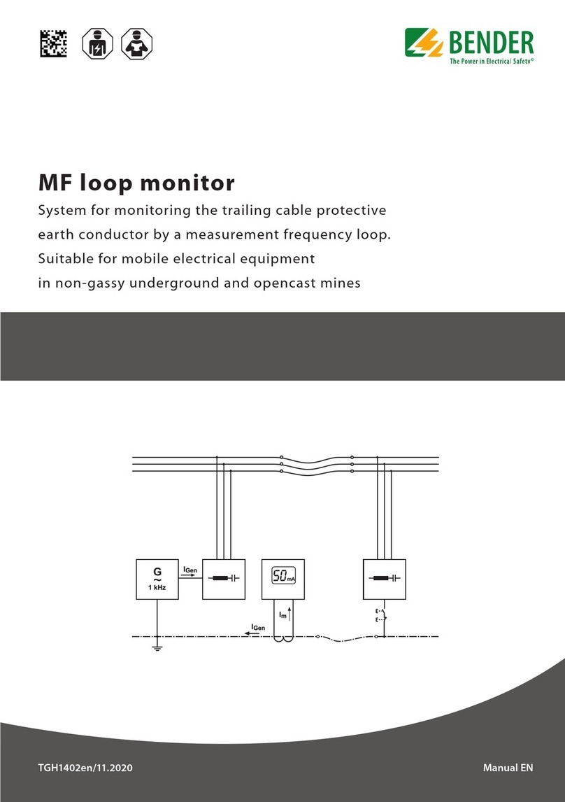 Bender AF460 User manual