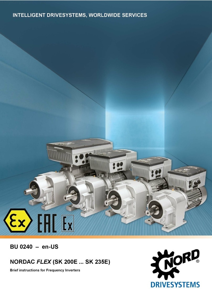 Nord Drivesystems SK 200E Series Brief instructions