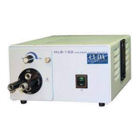 Cuda Fiberoptics HLS-150 Service manual Cuda Fiberoptics HLS-150 Service manual