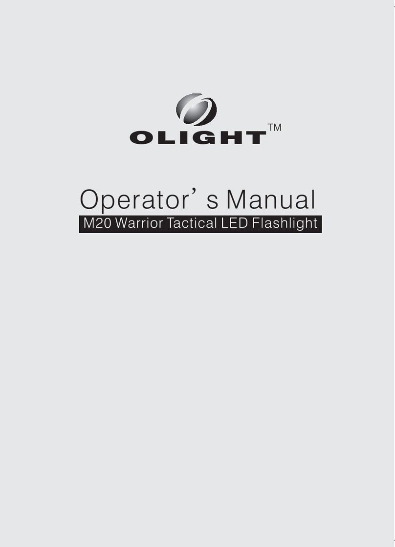 OLIGHT M20 Warrior Premium User manual