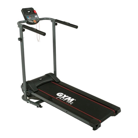 GYM form SLIM FOLD TREADMILL User manual