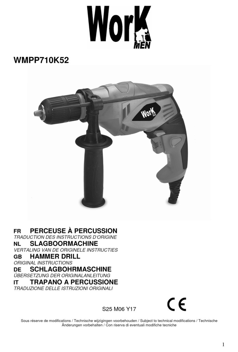 Work Men WMPP710K52 Original instructions