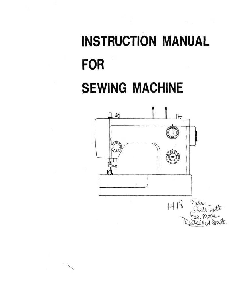 White 1418 User manual White 1418 User manual
