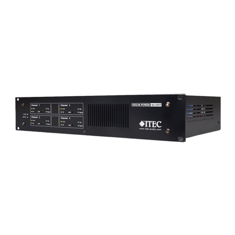 Itec DigiPower 4x150T/02 manual