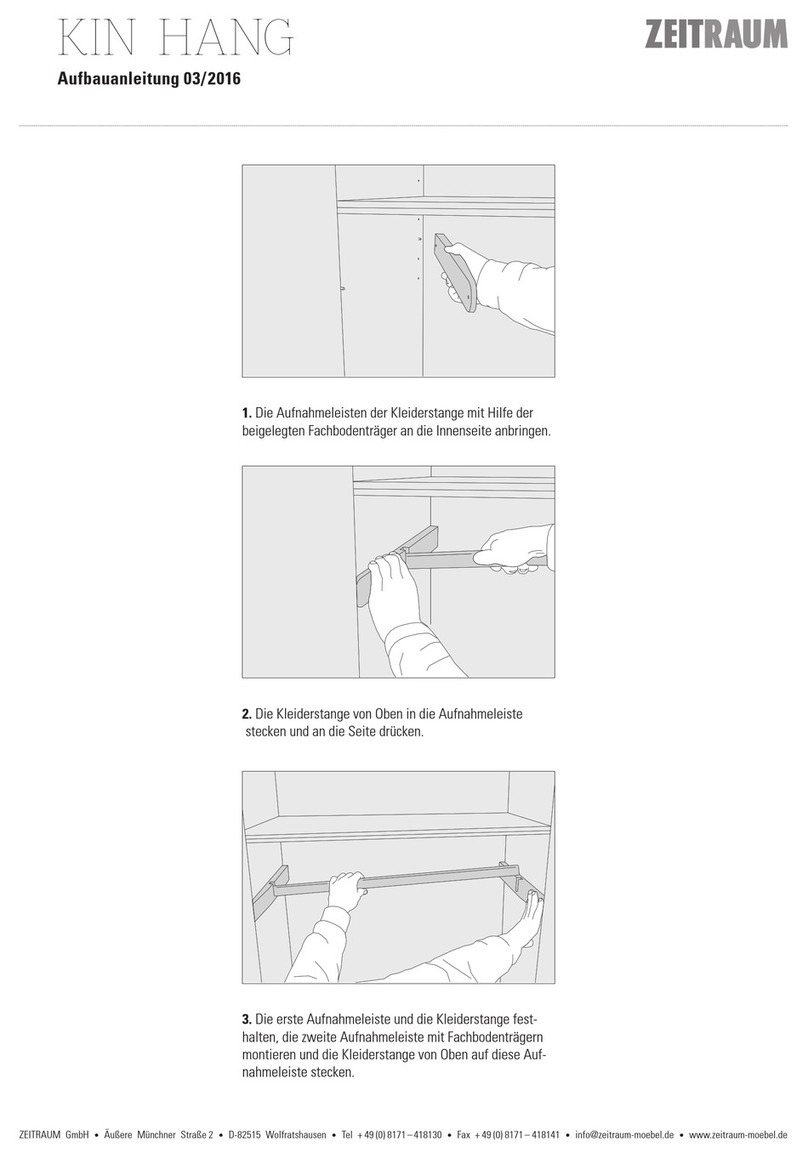 ZEITRAUM KIN HANG Assembly instruction ZEITRAUM KIN HANG Assembly instruction