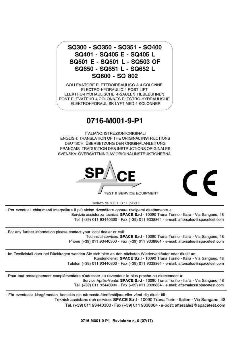 Space SQ 300 Translation of the original instructions