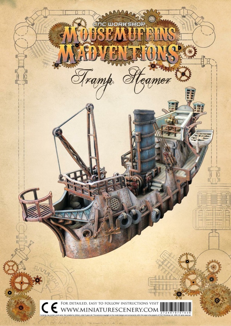 Miniature Scenery Mouse Muffins Madventions Tramp Steamer User manual