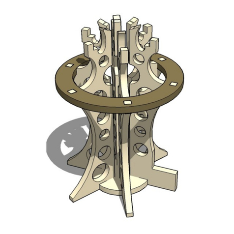 Miniature Scenery TESLA TOWERS User manual