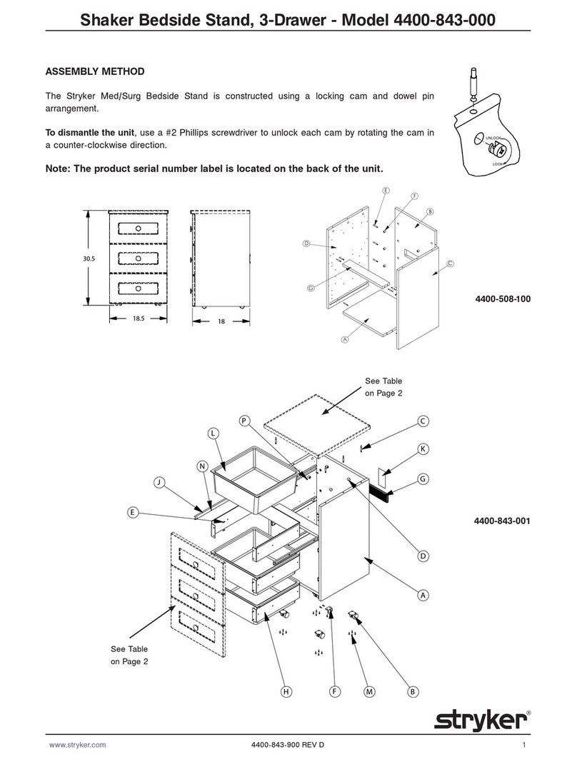 Stryker Shaker 4400-843-000 quick start guide