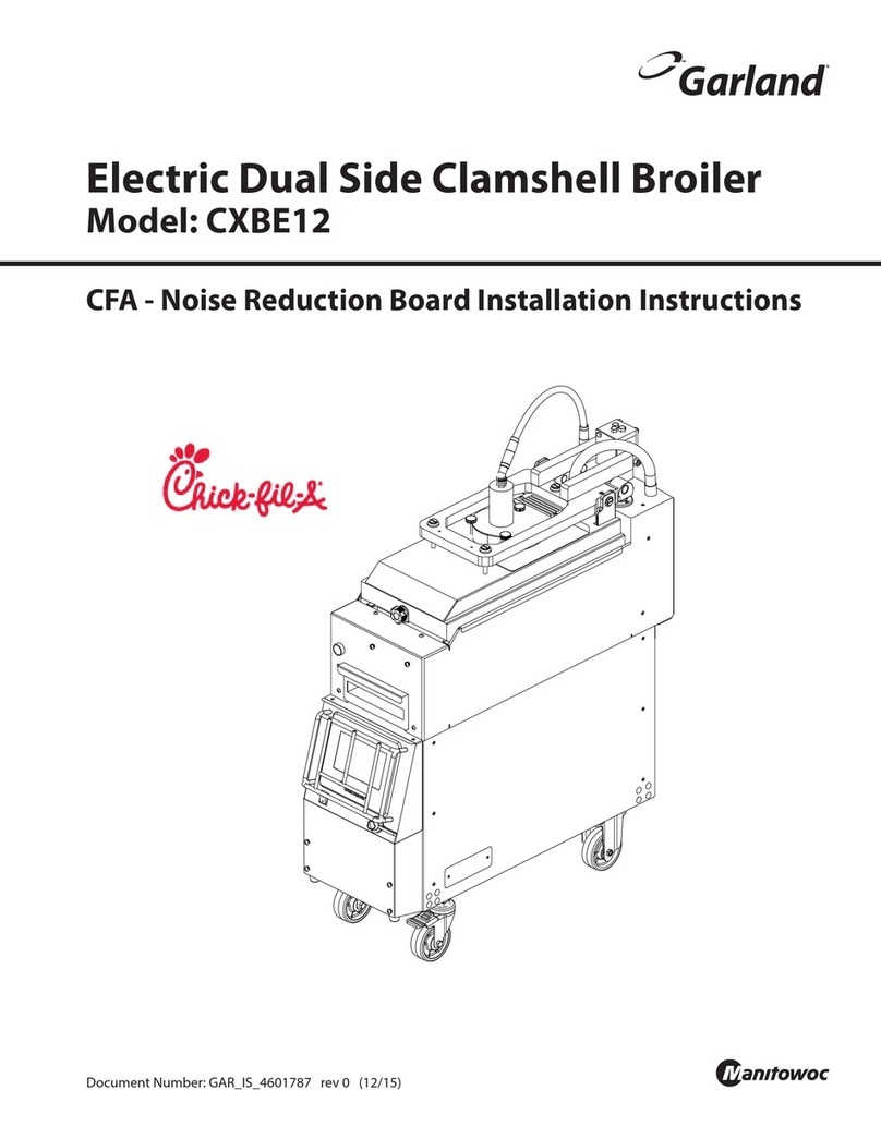 Garland CXBE12 installation instructions