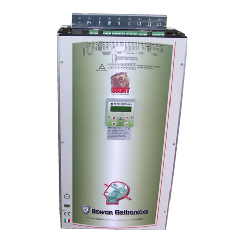 Rowan Elettronica C350 Series Safety manual