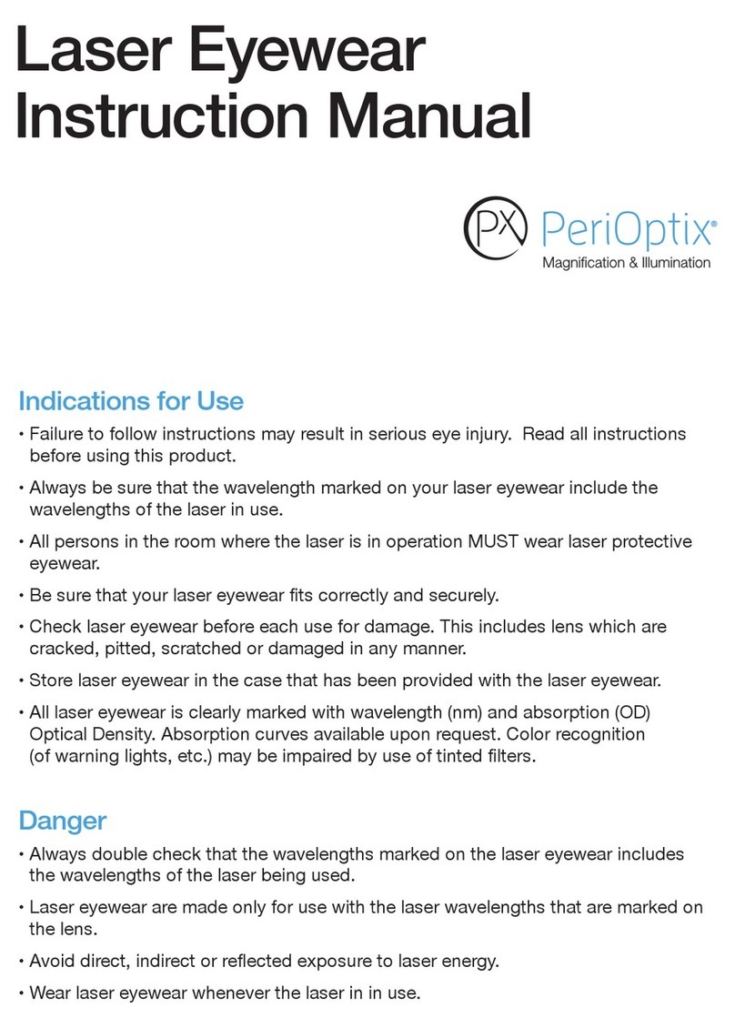 Den-Mat PeriOptix LR1008 instruction manual