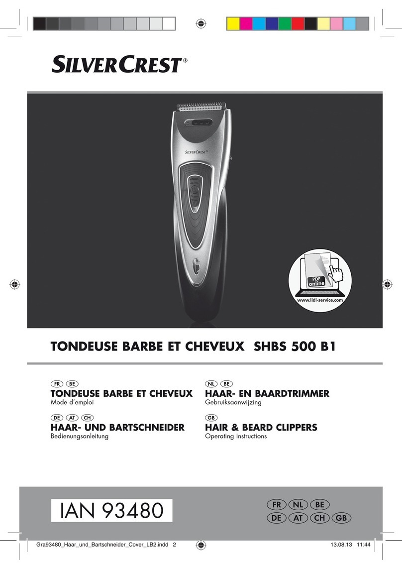 Silvercrest SHBS 500 B1 User manual