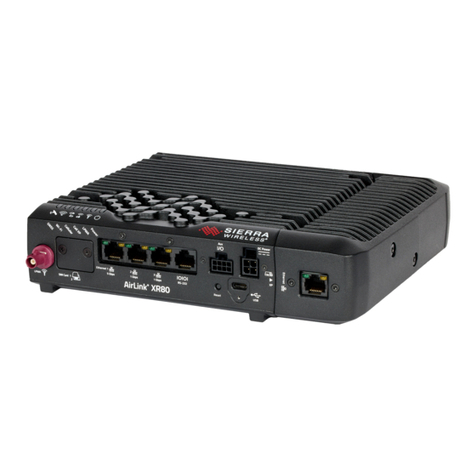 Sierra Wireless AirLink XR80 User manual