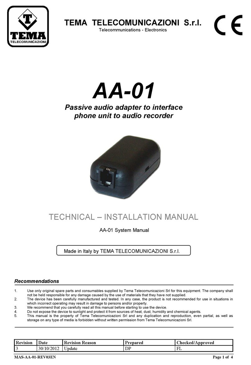 tema AA-01 User guide