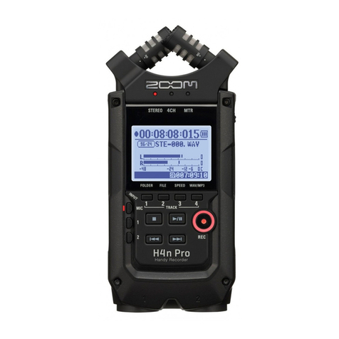 Zoom H4n Pro User manual Zoom H4n Pro User manual