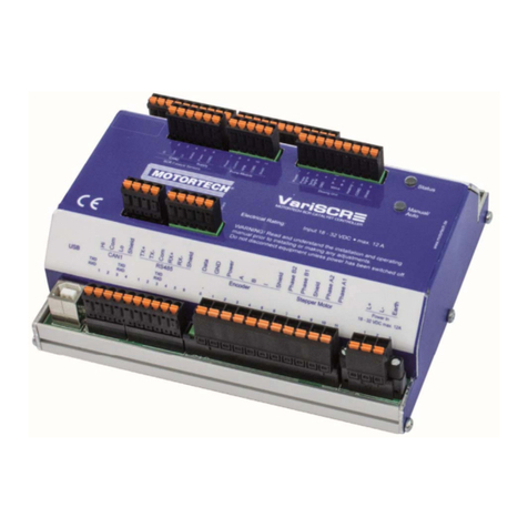 Motortech VariSCR User manual