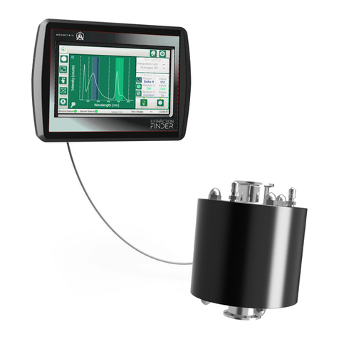 Arometrix Extraction Finder User manual