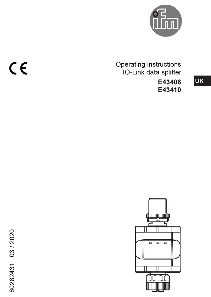 IFM E43406 operating instructions