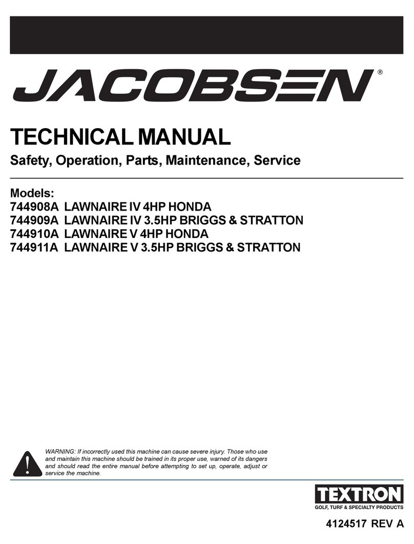 Textron Jacobsen 744908A User manual