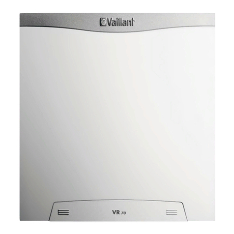 Vaillant VR 70 installation instructions