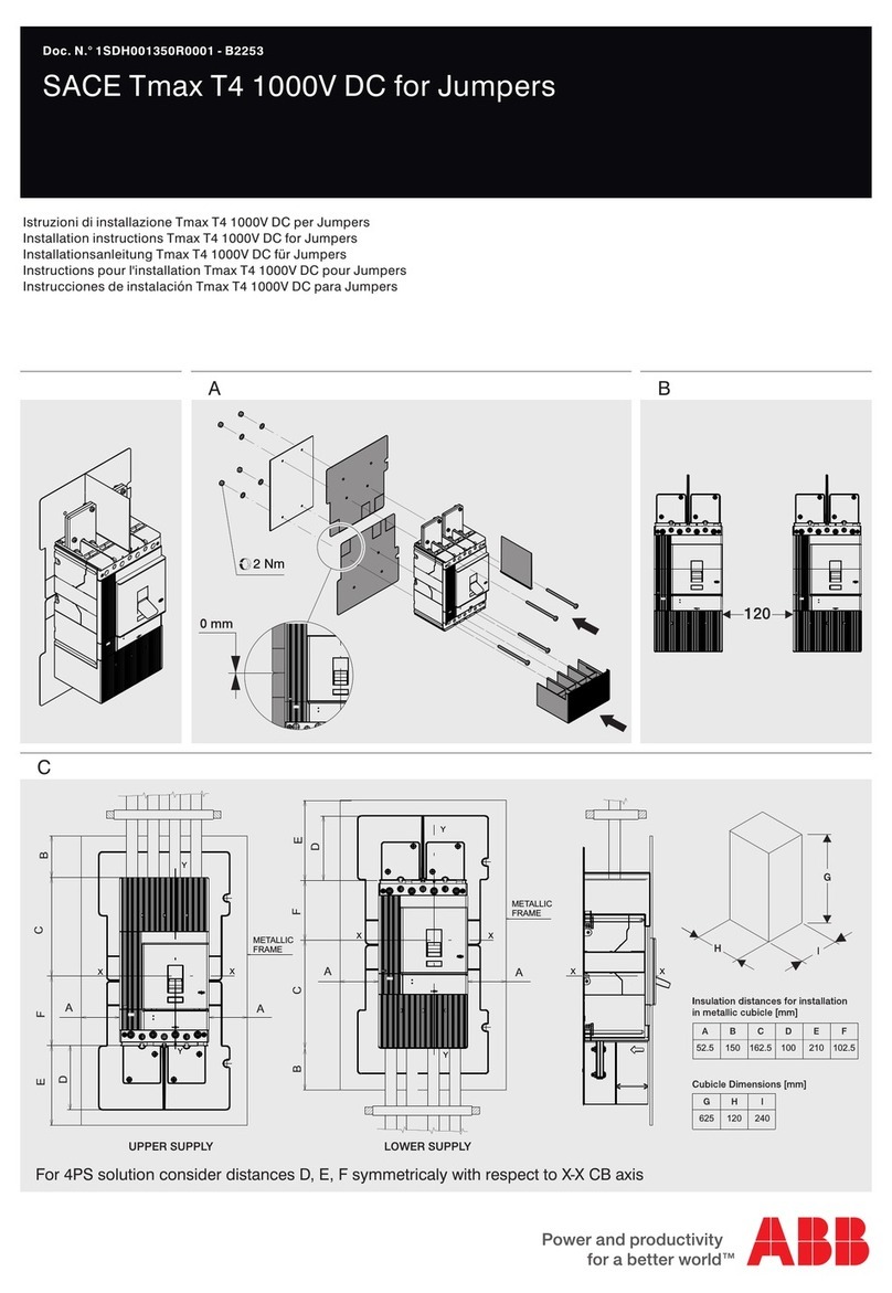 ABB SACE Tmax T4 quick start guide